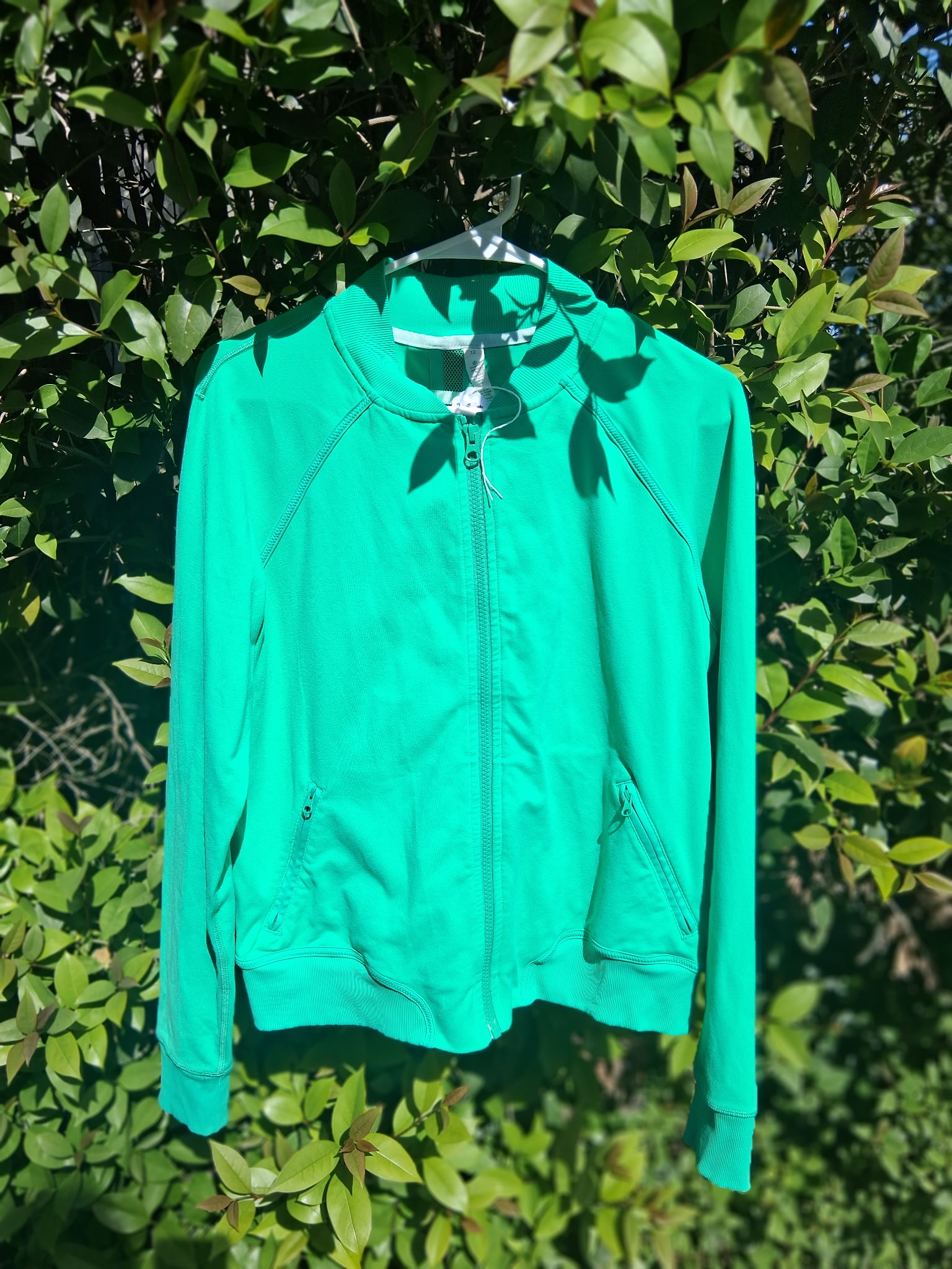 Lululemon Athletica "Om Me" Bomber Jacket