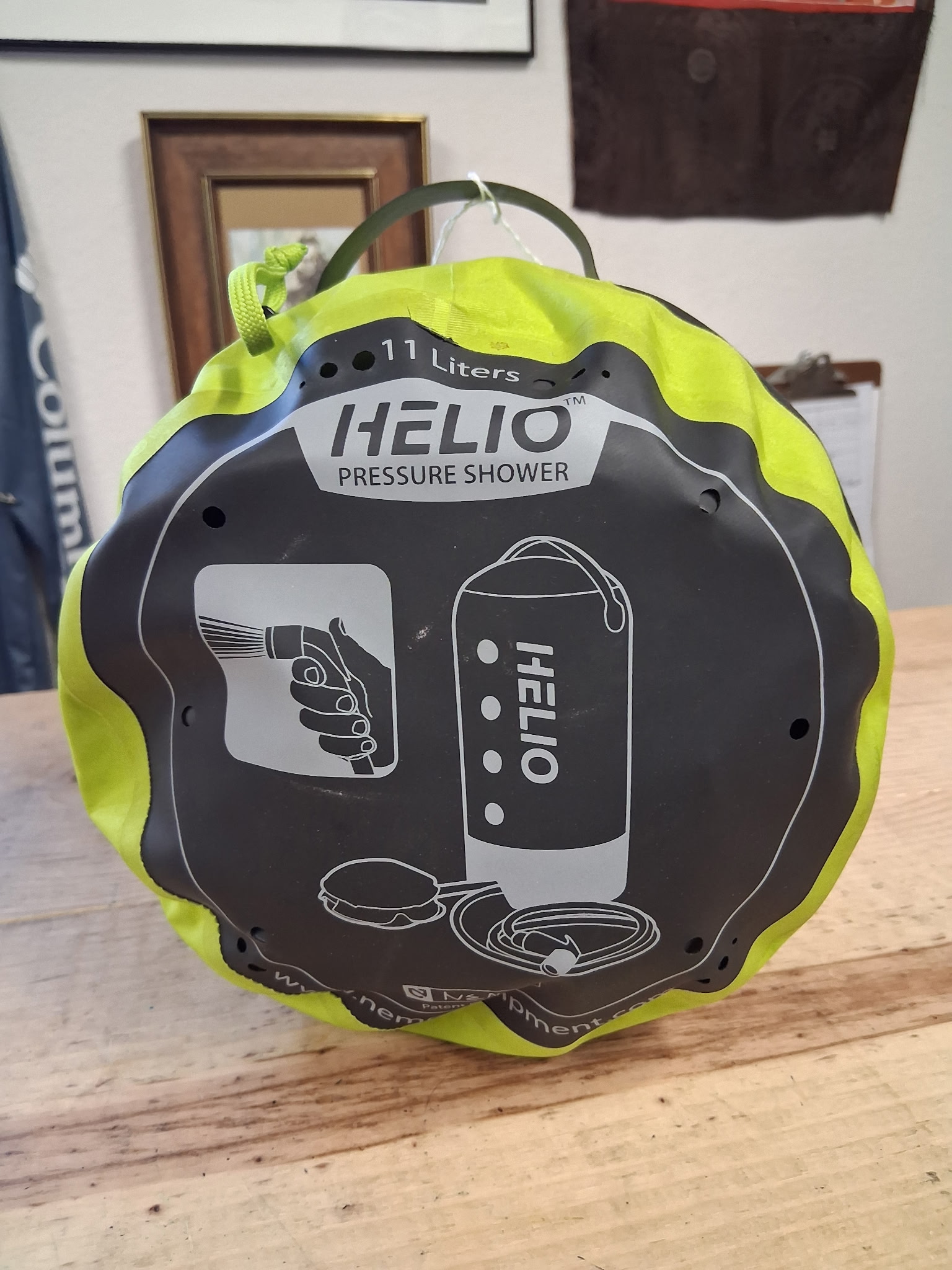 NEMO Helio Portable Pressure Camp Shower