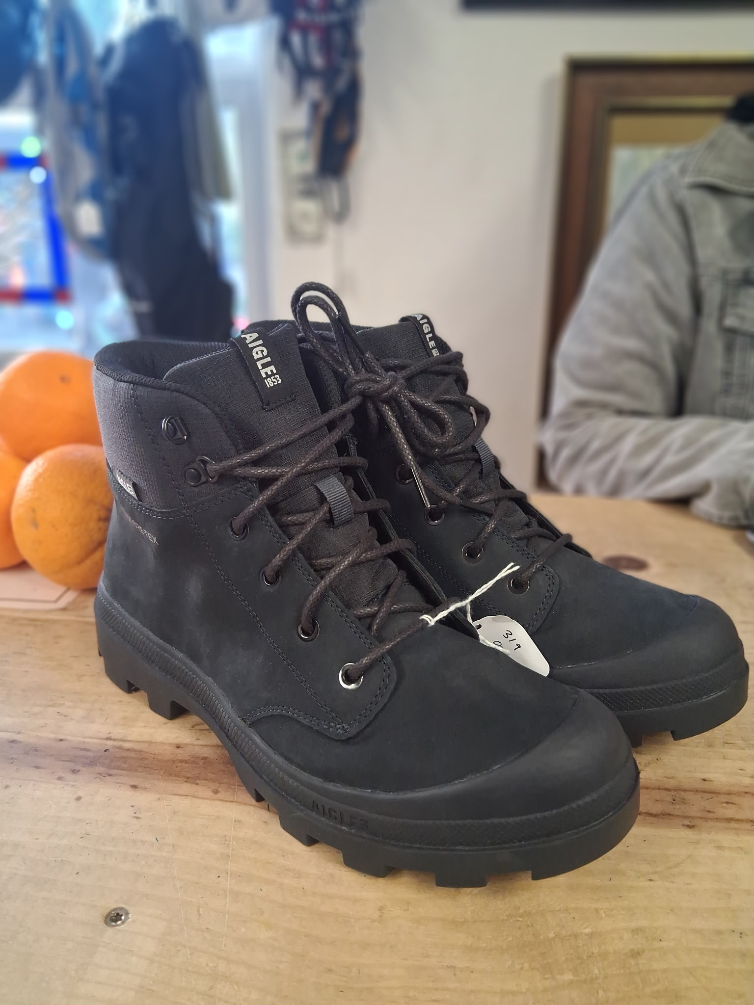 Aigle Tenere Leather Gore-Tex Hiking Boots