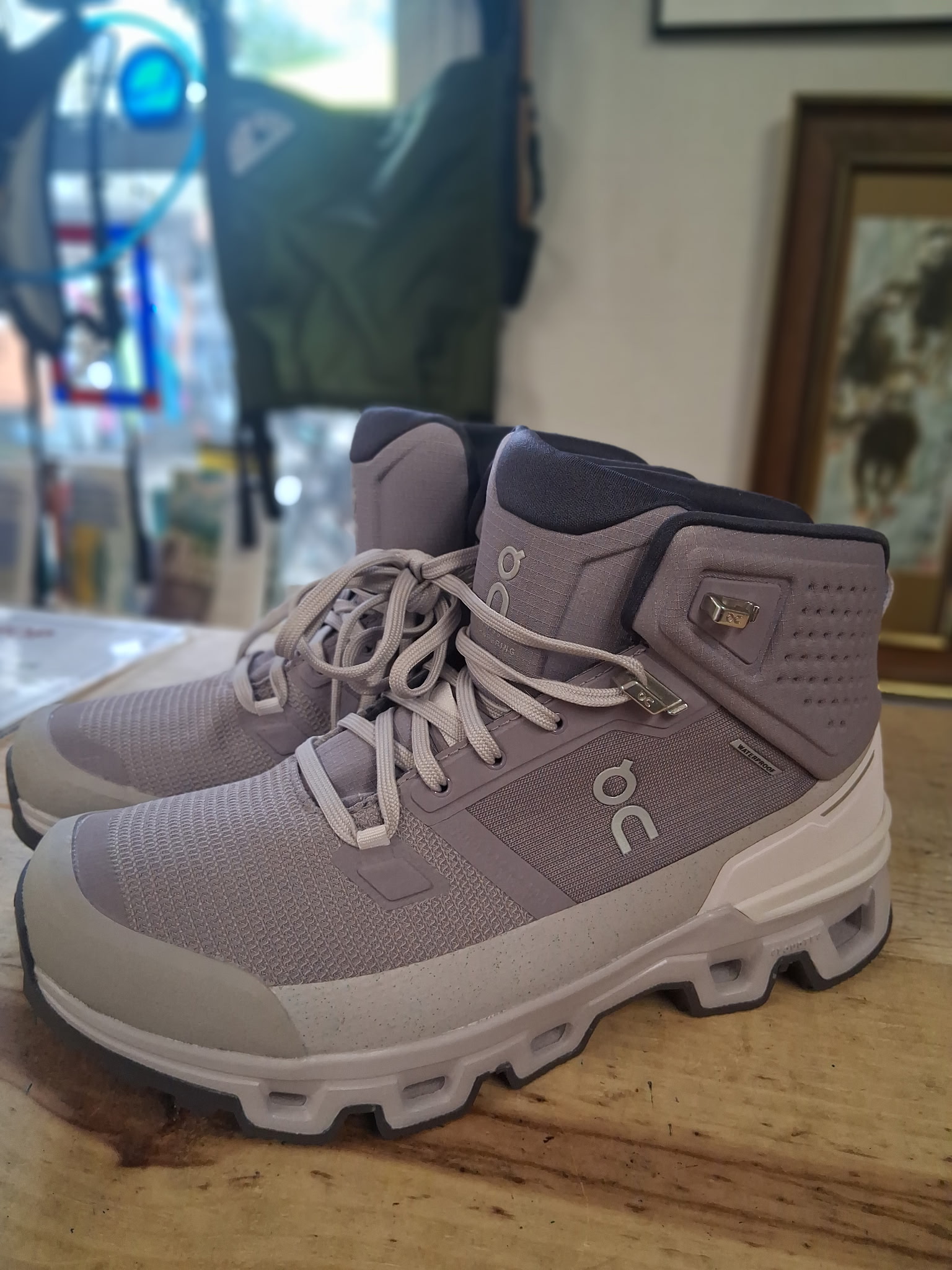 On Women's Cloudrock 2 Waterproof Hiking Boots