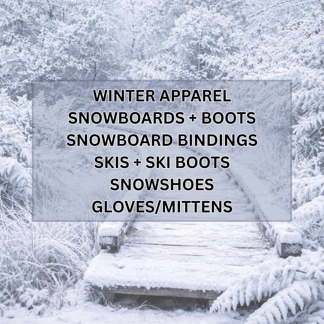 Winter gear examples